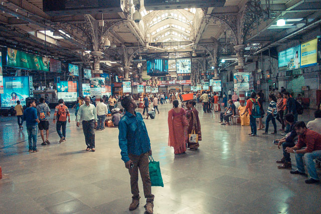 Victoria station di Mumbai