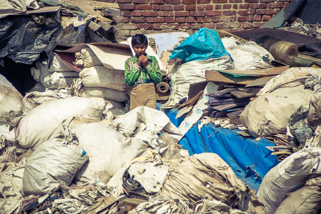 A spasso per la slum di Dharavi